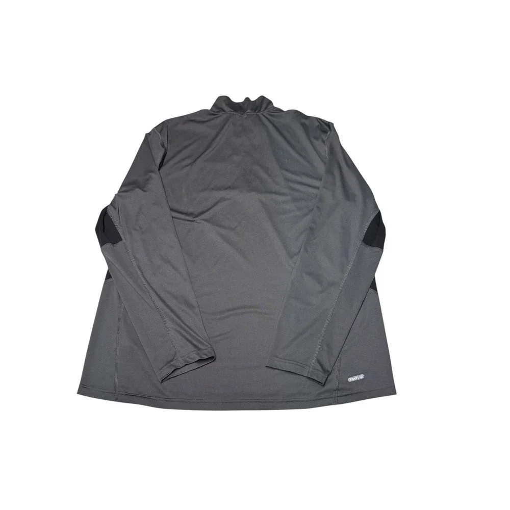 The North Face Mens VaporWick 1/4 Zip Performance‎  Pullover Gray XL Long Sleeve